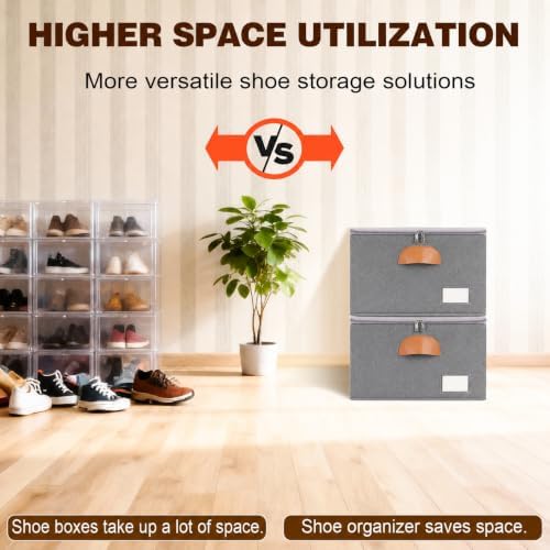 2 Pack Shoe Organizer for Closet - Image 5