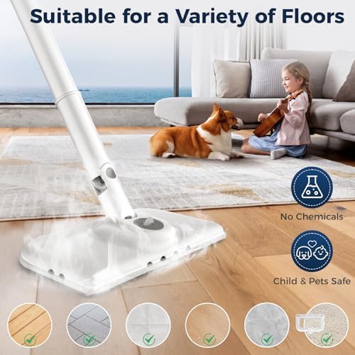 Mxnsewr Steam Mop 13-in-1Detachable Handheld Steam Cleaner - Image 2