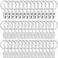 LLPJS 44 Pack Curtain Rings by LLPJSCurtainRingsClipHooks