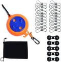 Camping Retractable Clothesline, Adjustable 32ft/10M Camping Clothesline by Unknown