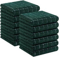 Homaxy 100% Cotton Terry Kitchen Towels, 12 Pack by Homaxy