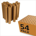 54 PC Cardboard Paper Tubes for Crafts by UpperMidlandProducts