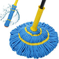 Self-Wringing Twist Mops for Floor Cleaning, Microfiber Floor mop by KeFanta