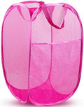 Pop Up Laundry Hamper, 70 L Collapsible Mesh Basket by Unknown