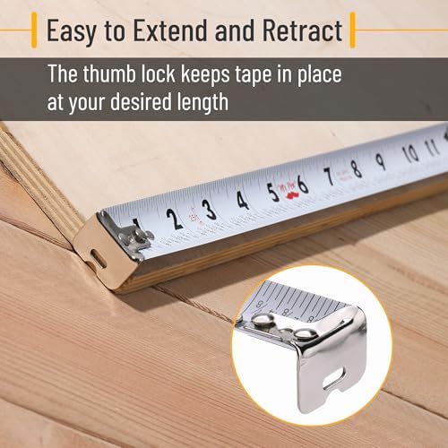 Mr. Pen- Retractable Tape Measure 25 ft, Easy Read - Image 5