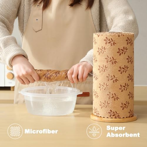 Microfiber Cleaning Cloth Roll, 80 Pack Cleaning Towels, Lint Free Rags Paper - Image 5