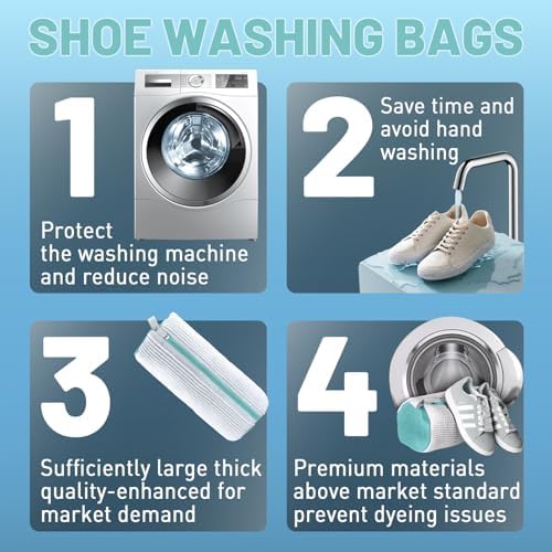 XXL Shoe Washing Machine Bag, Laundry Shoe Bag - Image 3