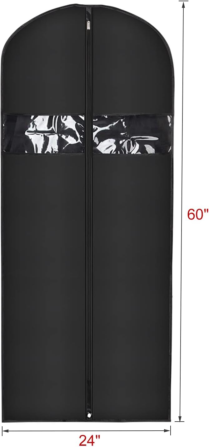 Univivi Garment Bag Suit Bags for Closet Storage, 60 Inch, Oxford Fabrics - Image 2