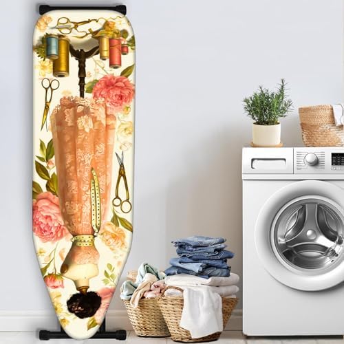 Nuxovilar Lace Dress Form Ironing Board Cover 15x54 Polyester - Image 3