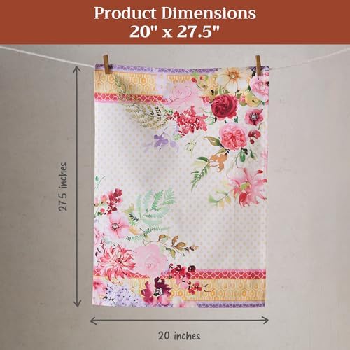 Maison d' Hermine Kitchen Towels Set of 3 100% Combed Cotton 27.50"x20" - Image 5