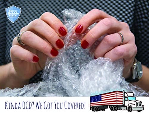 4 large rolls of Bubble Wrap total 700 feet, small bubbles 3/16 cushioning - Image 4