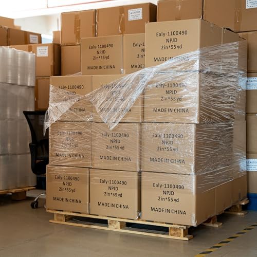 2 Rolls Clear Stretch Wrap 12" x 1000FT x 80 Gauge Heavy Duty Film - Image 6