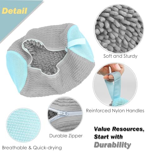 Shoe Washing Machine Bag, Laundry Shoe Bag - Image 3