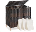 SONGMICS 3-Section Laundry Hamper by Unknown