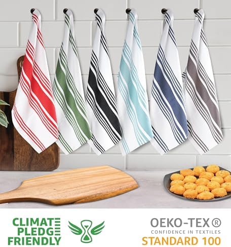 Urban Villa Kitchen Towels Cotton Dish Towels 20”x30” Multi - Image 2