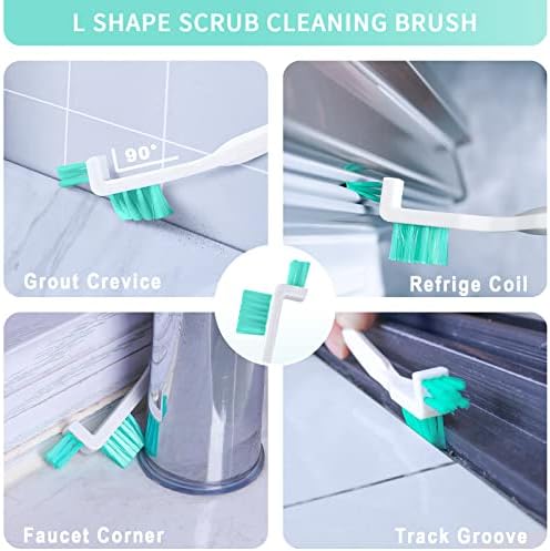 Lumkew Small Cleaning Brush Tight Spaces, Tiny Cleaning Brush Mini Parts - Image 4