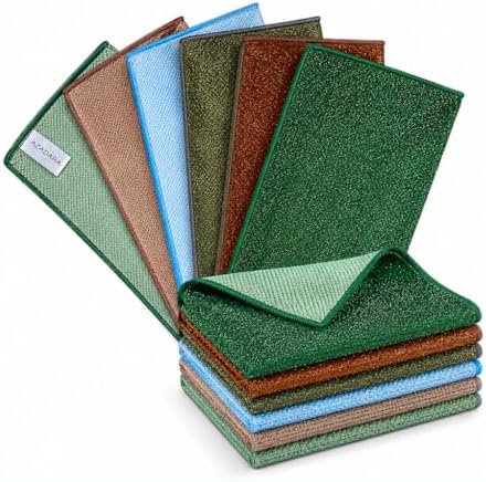 Dual-Sided Microfiber Cleaning Cloths, 11.81" x 11.81", 12 Pack - Image 2