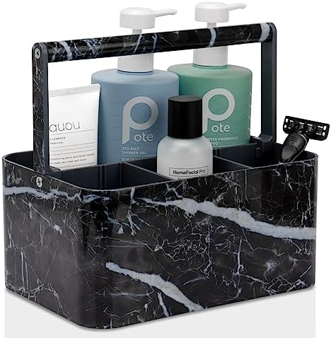 BYUNER Plastic Shower Caddy Dorm: Portable Bathroom Caddy Organizer by MakesYourHomeMoreOrganized