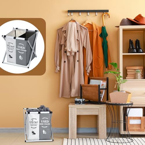 Wonderjune Foldable Disposable Shoe Cover Box Dispenser - Image 6