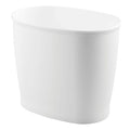 iDesign Slim Plastic Bathroom Trash Can, by iDesign