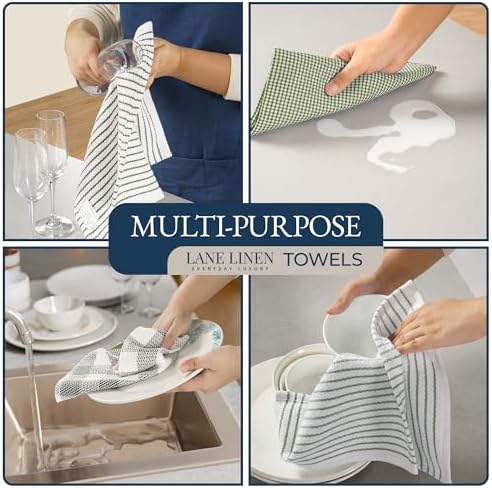 LANE LINEN Kitchen Towel and Pot Holder Sets 20 Pc - Image 4