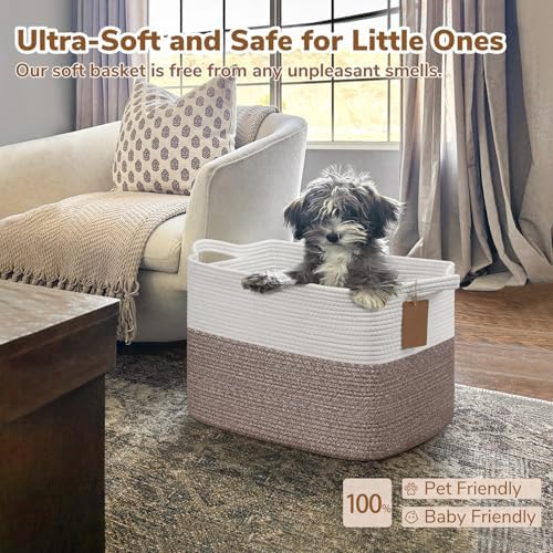 Goodpick 50L Large Woven Rope Storage Basket - Image 5