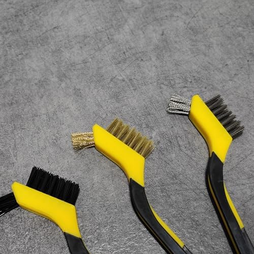 ALLWAY AMB 3-Piece Soft-Grip Mini Stripper Brush Set - Image 6