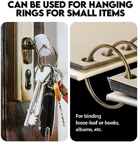 20Pcs Shower Curtain Hooks, Metal Round Shower Curtain Hooks Roman Rings - Image 7