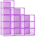 Kuject X-Large Shoe Storage Boxes 12 Pack by Kuject