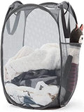 TECHMILLY Collapsible Mesh Pop Up Laundry Hamper by TECHMILLY