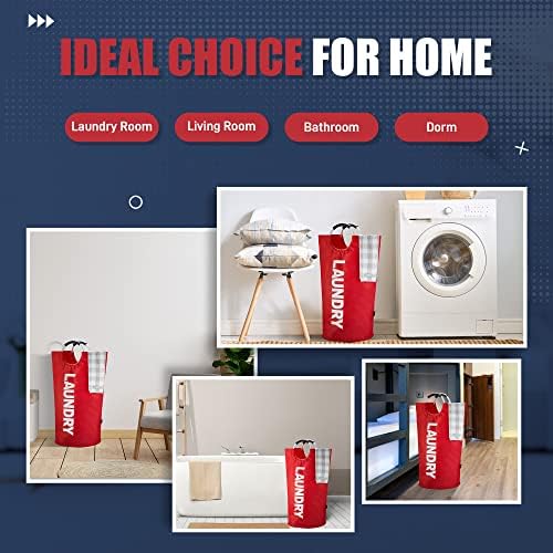 Caroeas 100L Laundry Basket, Large Laundry Hamper, Laundry Bag - Image 5