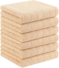 Homaxy 100% Cotton Terry Kitchen Towels, 6 Pack by Homaxy