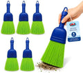 LOLA Whisk Broom, Hand Brush, 6 Pack, Durable Bristles, Whisks Away Dirt & by LolaProducts