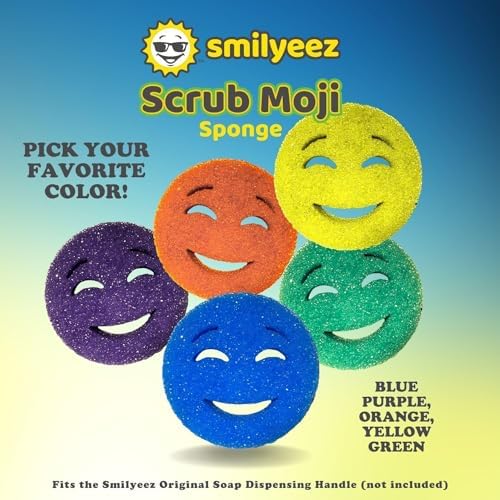 The Original Scrub Moji Scrubbing Sponge by Smilyeez - Image 2