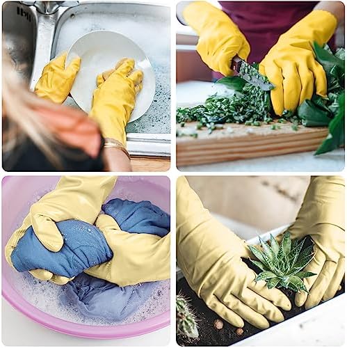 Disfore Rubber-Gloves Dishwashing Gloves - Image 2