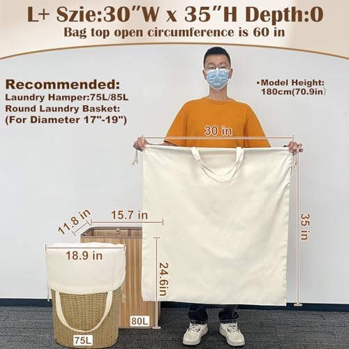 Heavy Duty Canvas Laundry Bag - Image 3