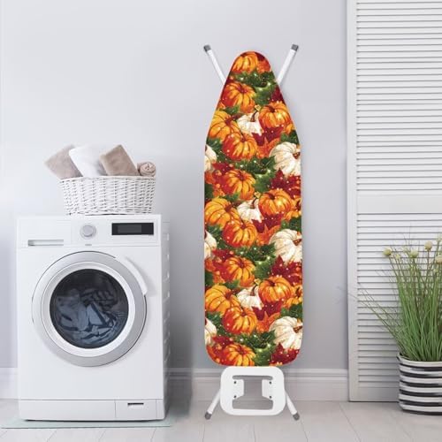 GLENLCWE Thanksgiving Pumpkin Ironing Board Cover 54x15 inches Thick Ironing - Image 4