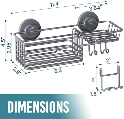 TAILI Shower Caddy Suction Cup - Image 3