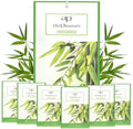 Green Bamboo Scented Sachets Bag 6 Pack by apairpleasure
