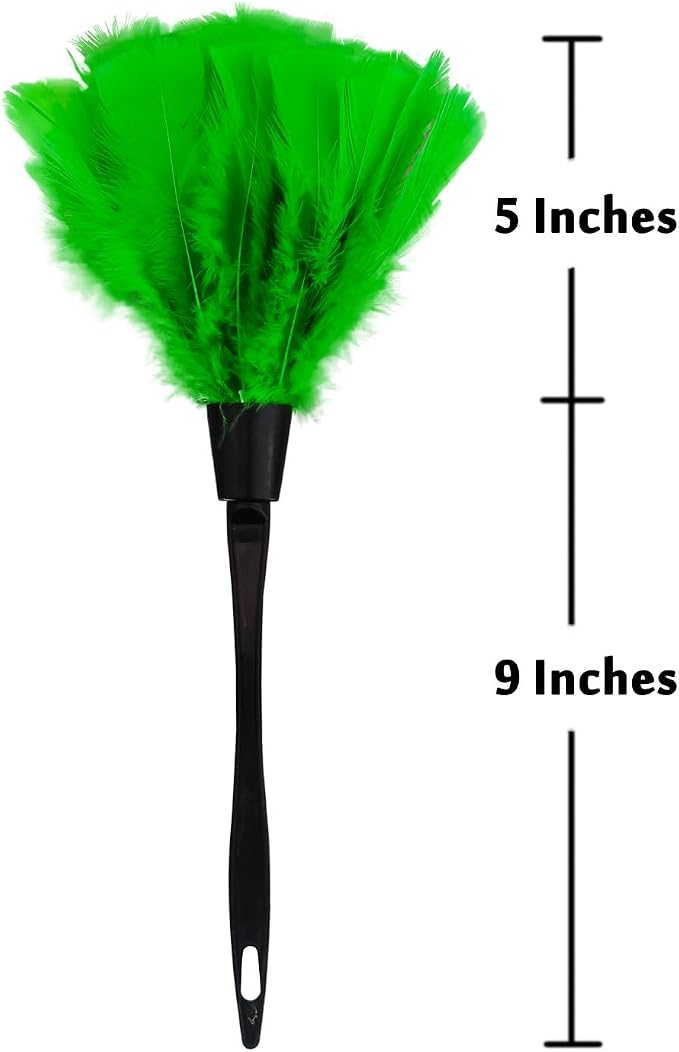 Turkey Feather Dusters for Cleaning Home Blinds Kitchen car Office, - Image 2