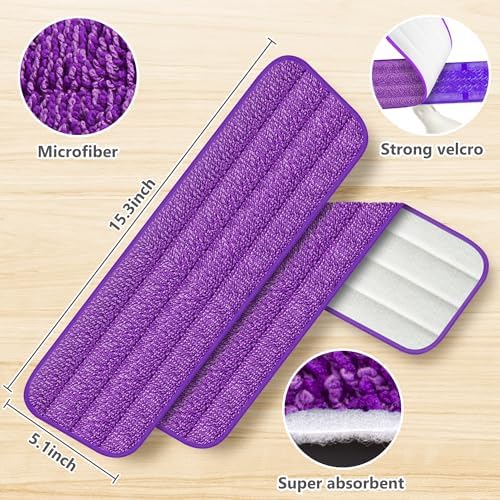 3 Pack Reusable Mop Pads Compatible - Image 3