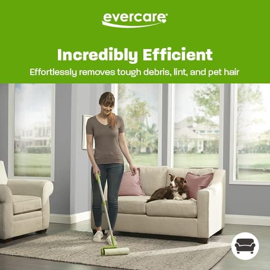 Evercare Pack of 6 10" Wide Large Surface Mega Pet Roller Refill, 50 Sheets Each - Image 5