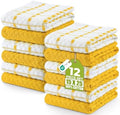 Utopia Towels Kitchen Towels 12 Pack 15x25 Inch Ring Spun Cotton Yellow by Unknown