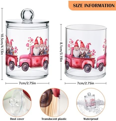 4 Pack Qtip Holder Dispenser - Image 2