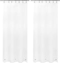 Barossa Design Frosted Stall Shower Curtain Liner by BarossaDesign
