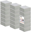 Superio Cotton Terry Washcloths Grey Towels 100% Cotton Cleaning Cloth 16" Rags by Superio