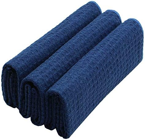 Waffle Weave Kitchen Towels Dish Towels, 3 Pack, 16x24 Inch - Image 4