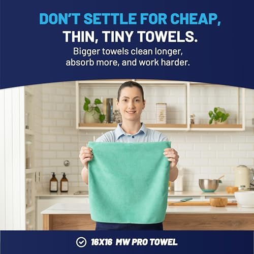 Microfiber Wholesale MW Pro 16x16 Microfiber Wash Cloths - Image 3