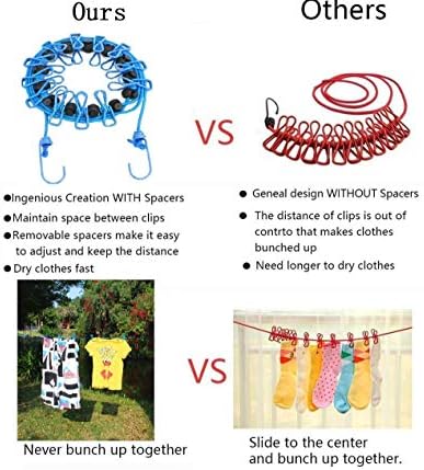 2 Pack Portable Clothesline - Image 5