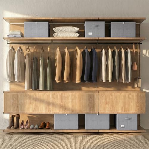 Shoe Organizer for Closet, 2 Pack Foldable Shoe Storage Box - Image 6